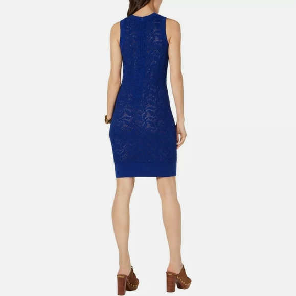MICHAEL Michael Kors Blue Sweater Dress - Picture 2 of 3